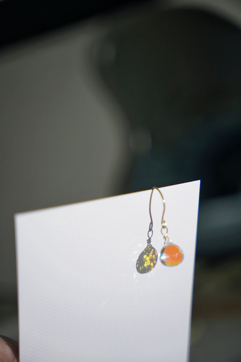 AURORA 施華洛世奇極光耳環