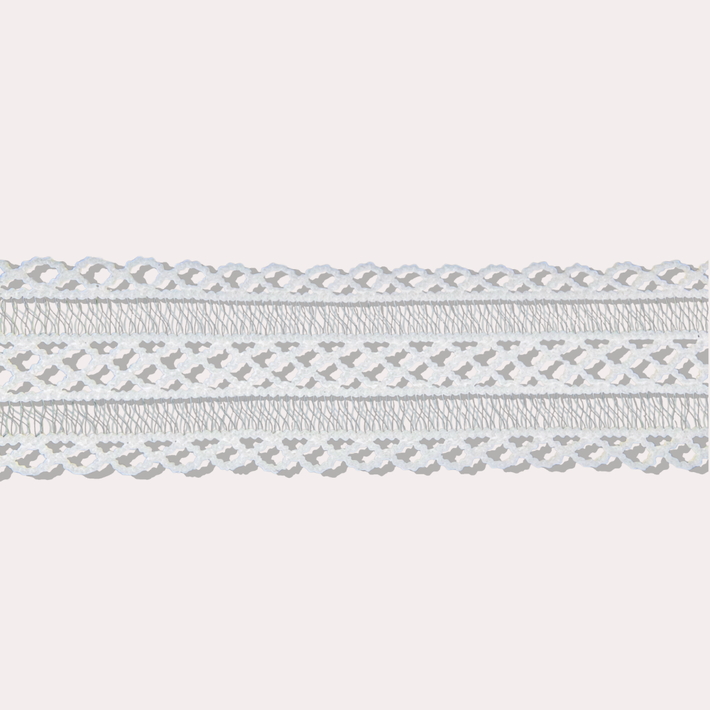 法式三層簍空蕾絲CHOKER-黑/白