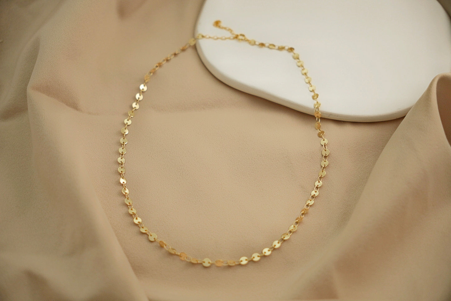 金色硬幣項鍊CHOKER