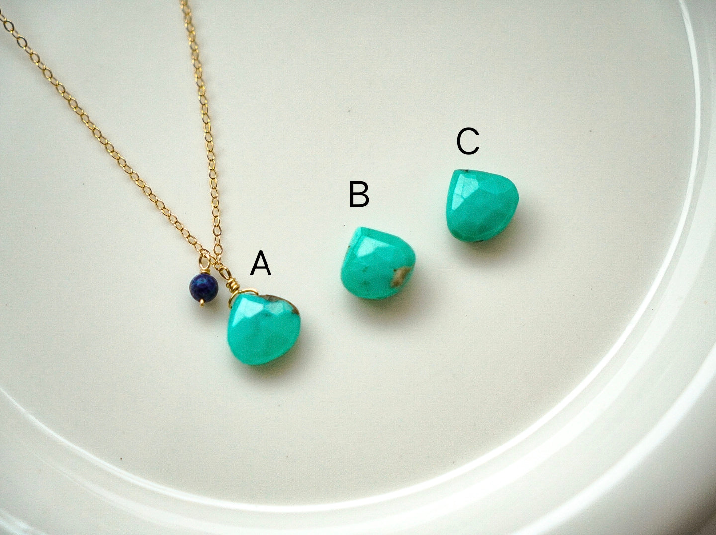 睡美人綠松石&青金石項鍊