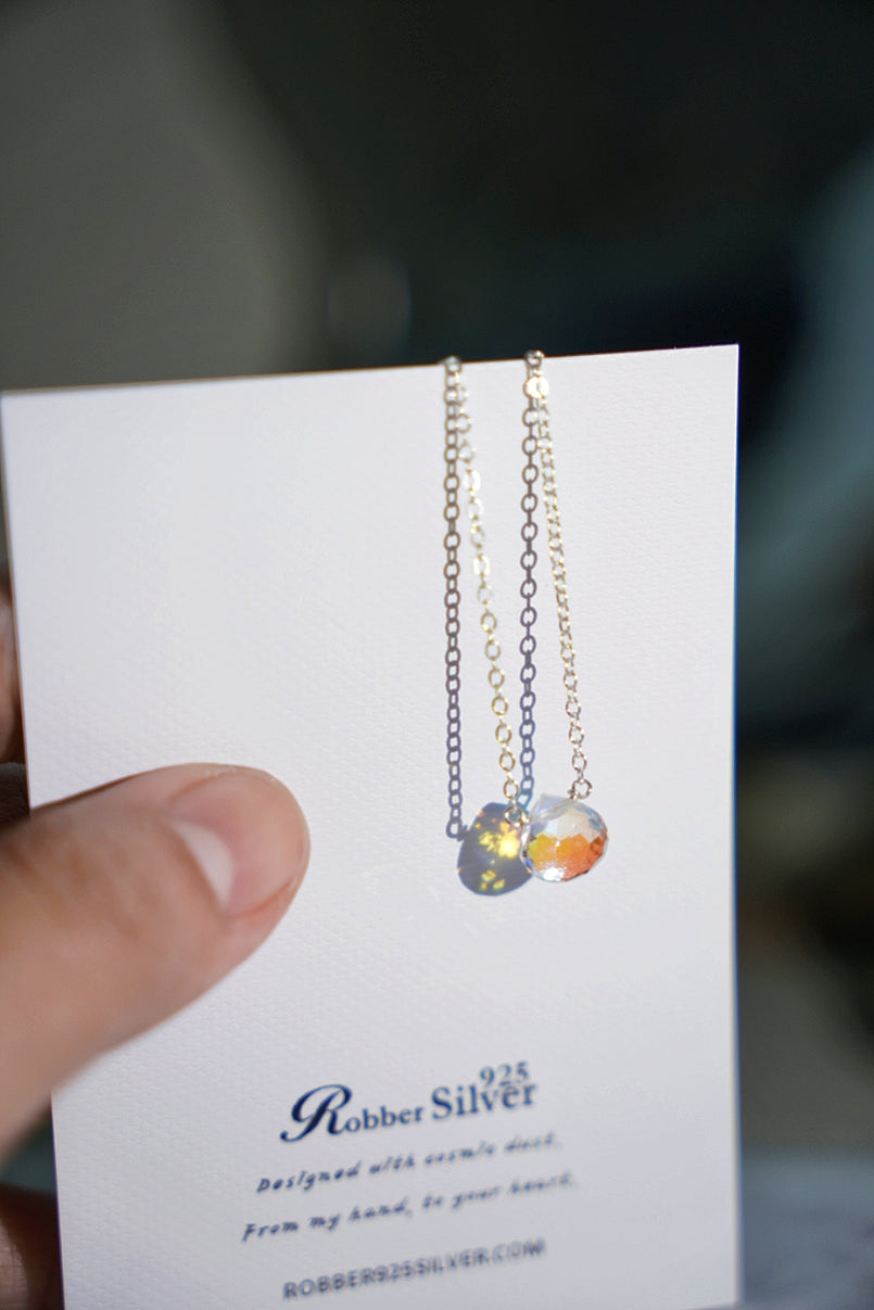 AURORA 施華洛世奇極光項鍊