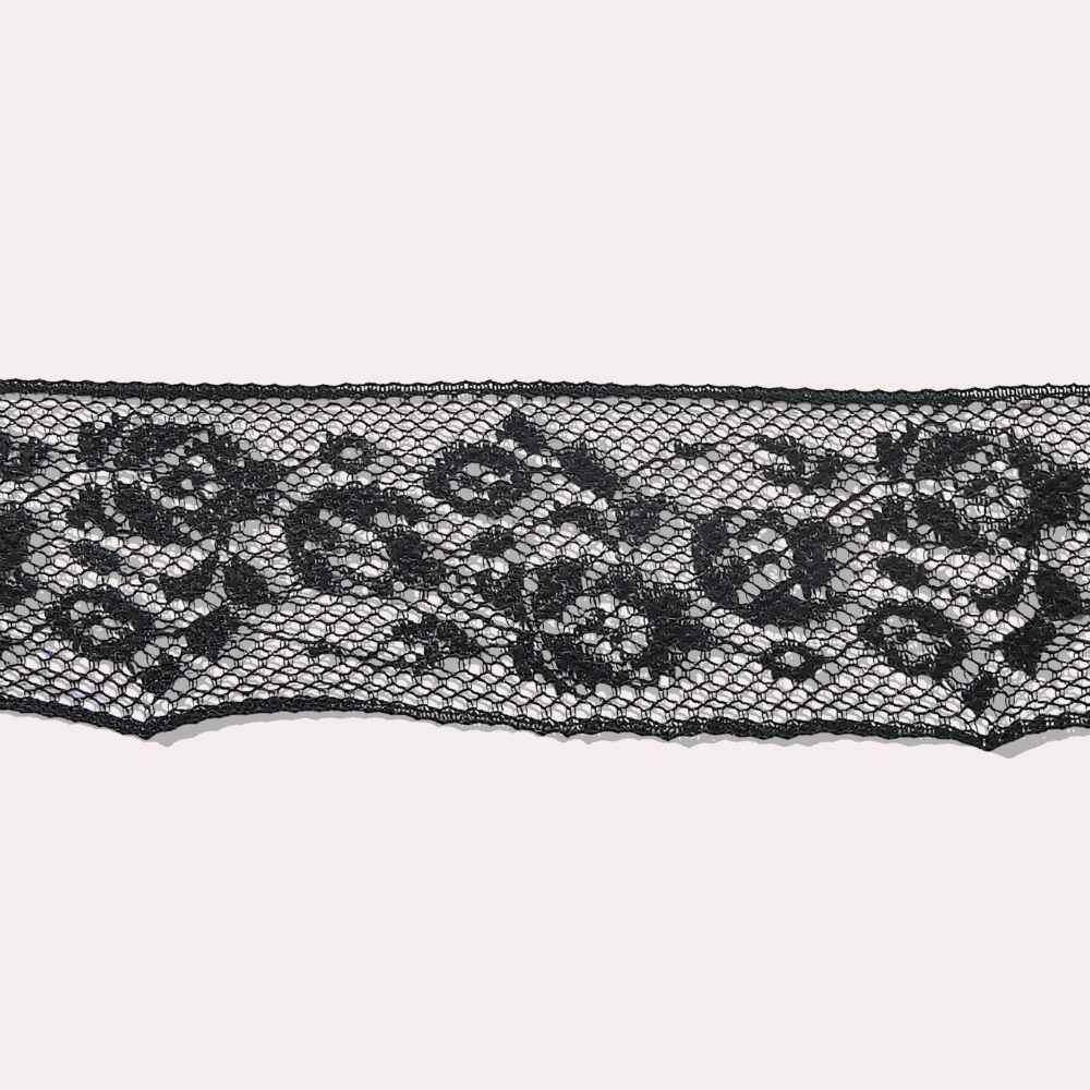 荊棘玫瑰簍空蕾絲CHOKER-黑/白