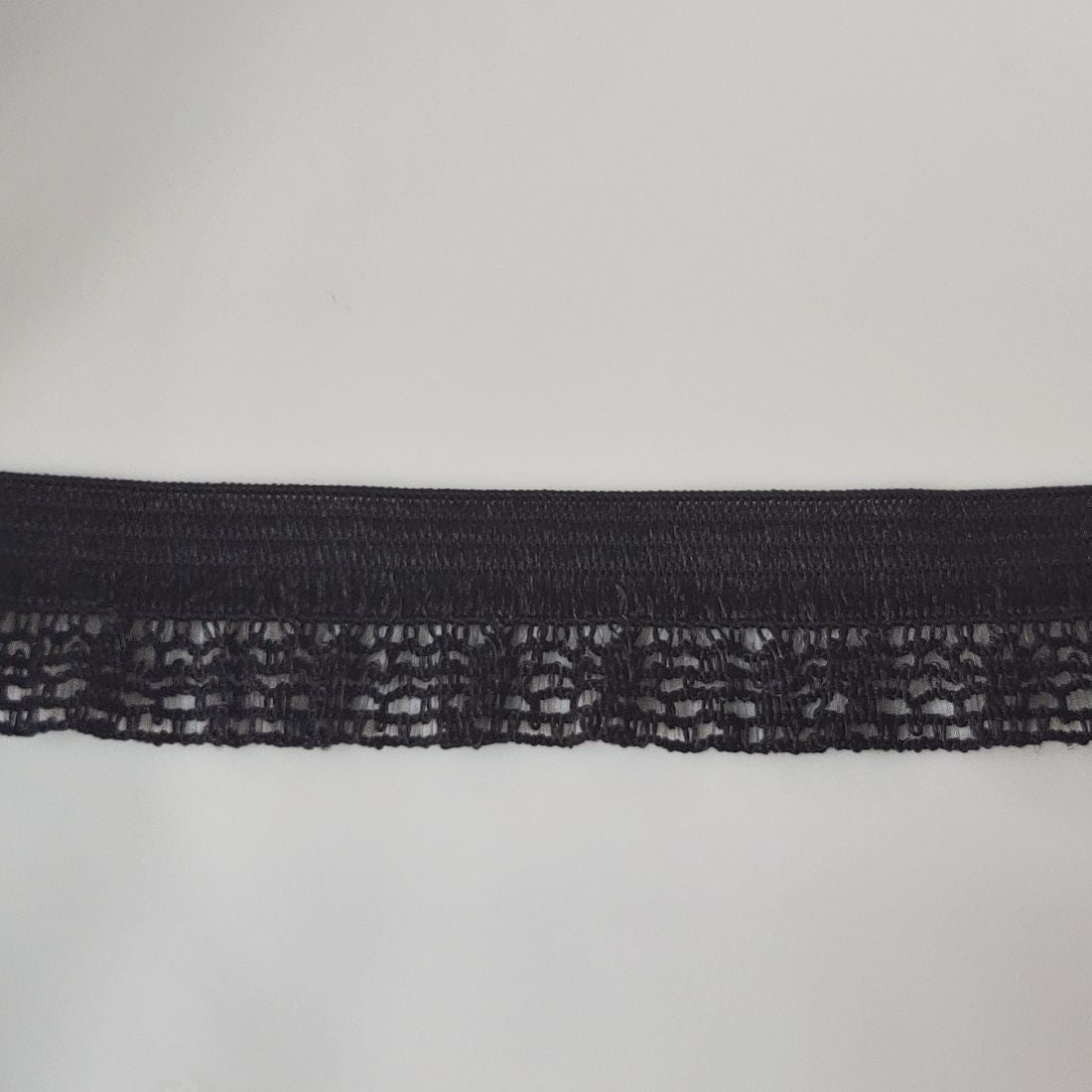 彈力半波浪黑色蕾絲CHOKER