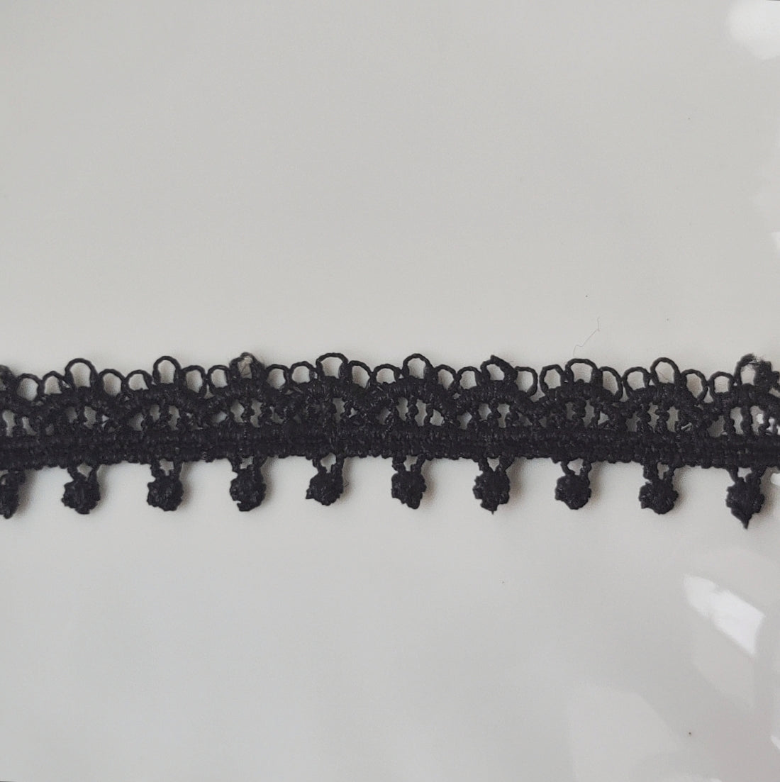 扇形窗花黑色蕾絲CHOKER