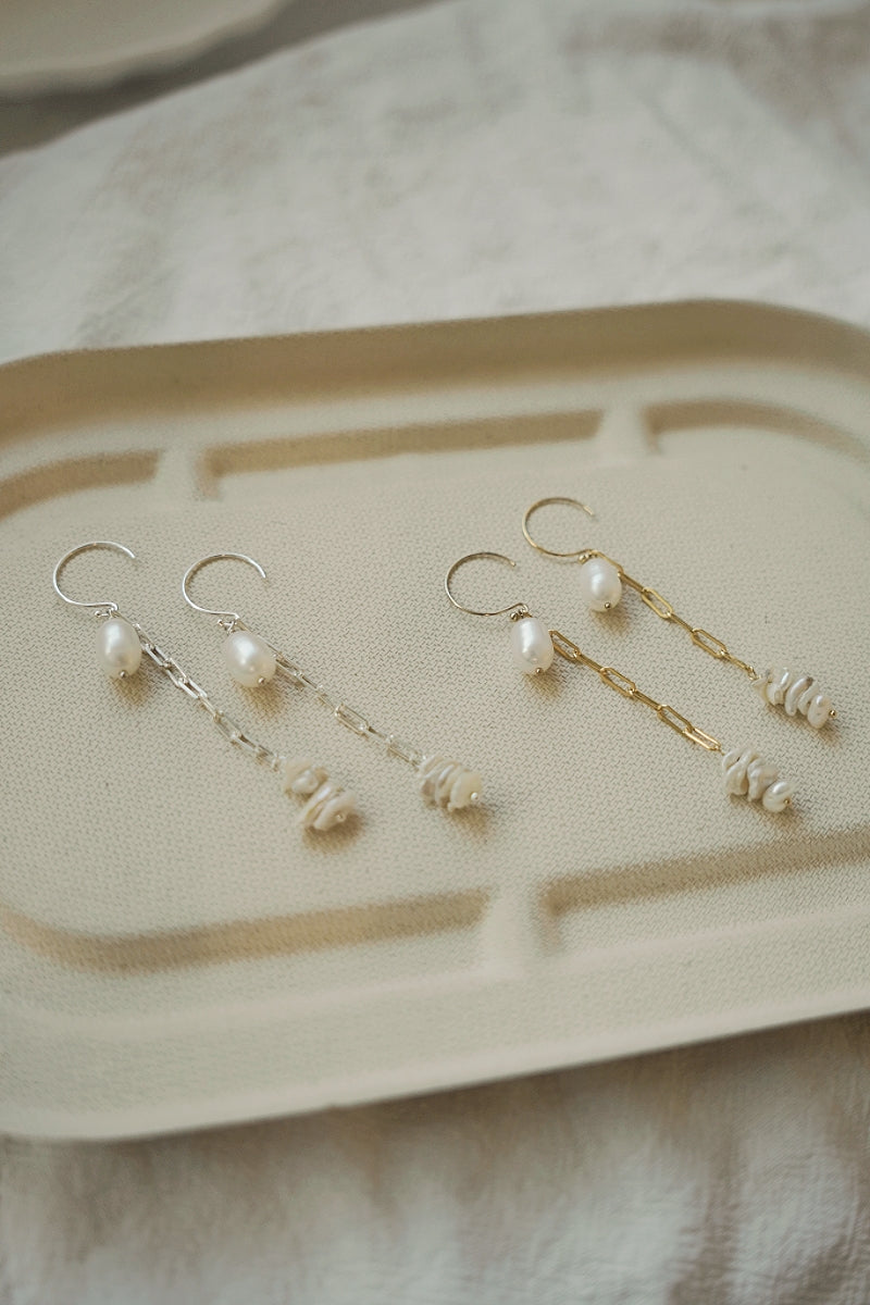 ERATO 多種戴法珍珠耳圈