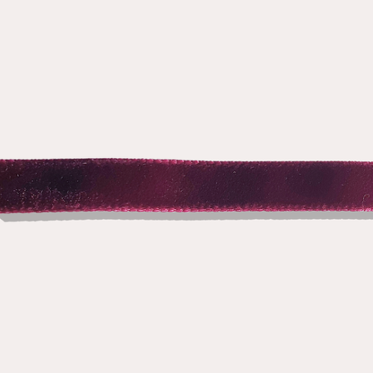 酒紅天鵝絨布CHOKER