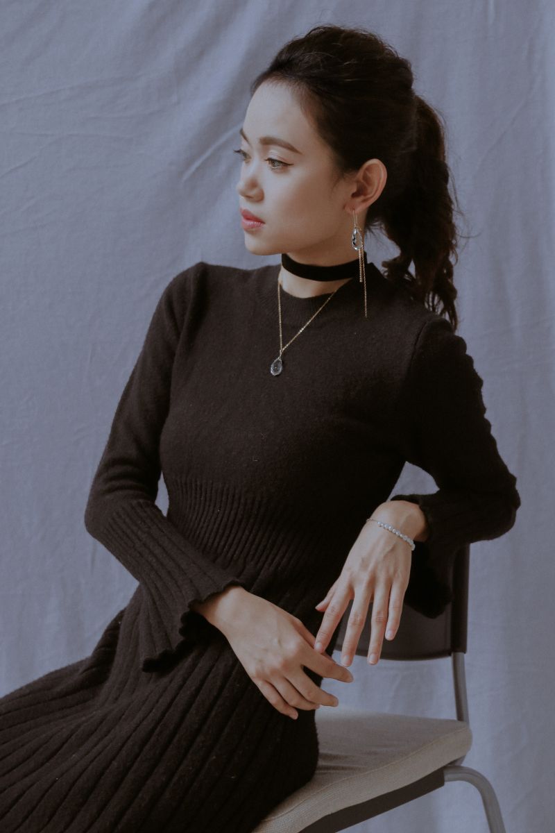 基礎黑天鵝絨布CHOKER