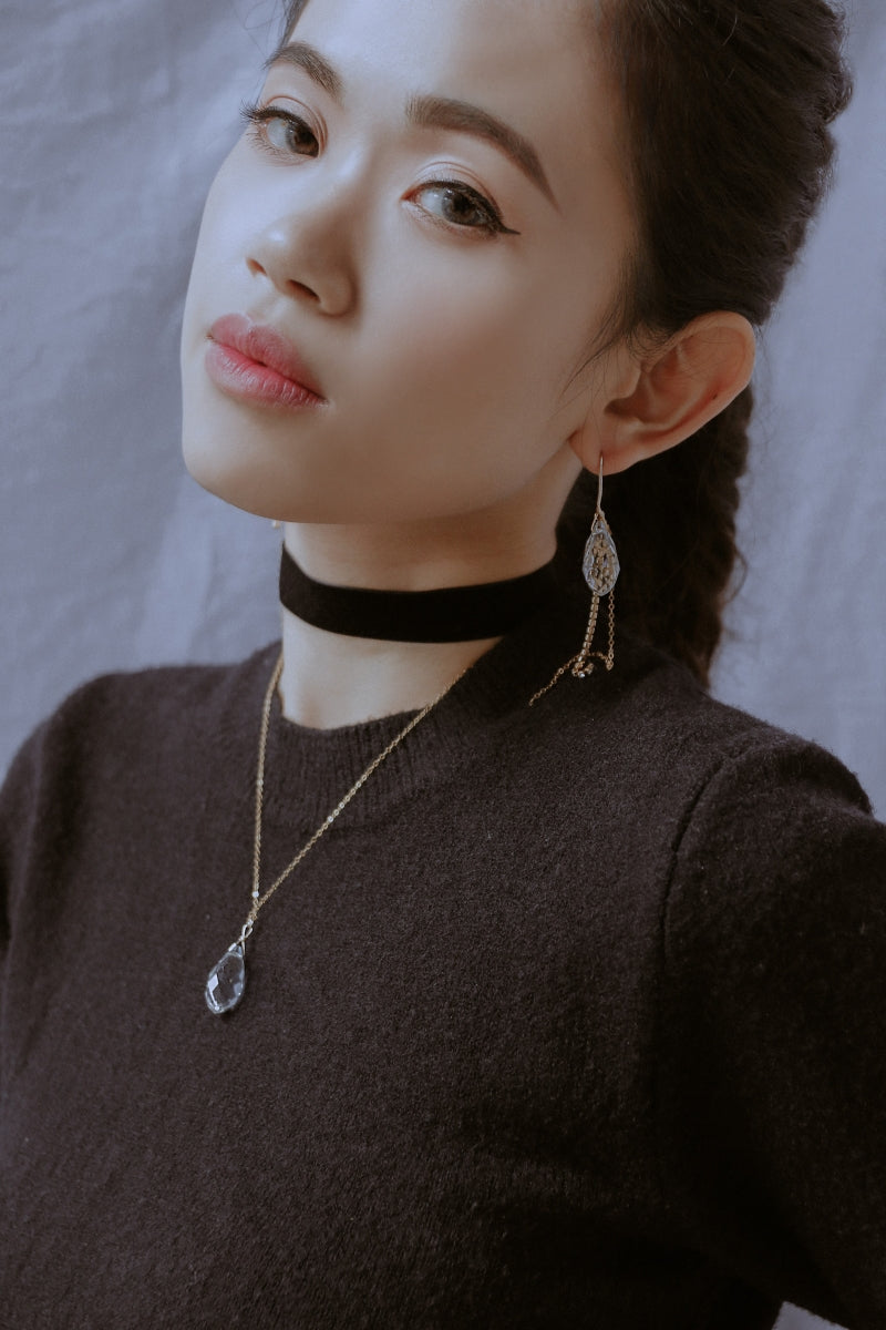 基礎黑天鵝絨布CHOKER
