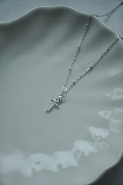 基督信仰系列-迷你安卡十字架項鍊