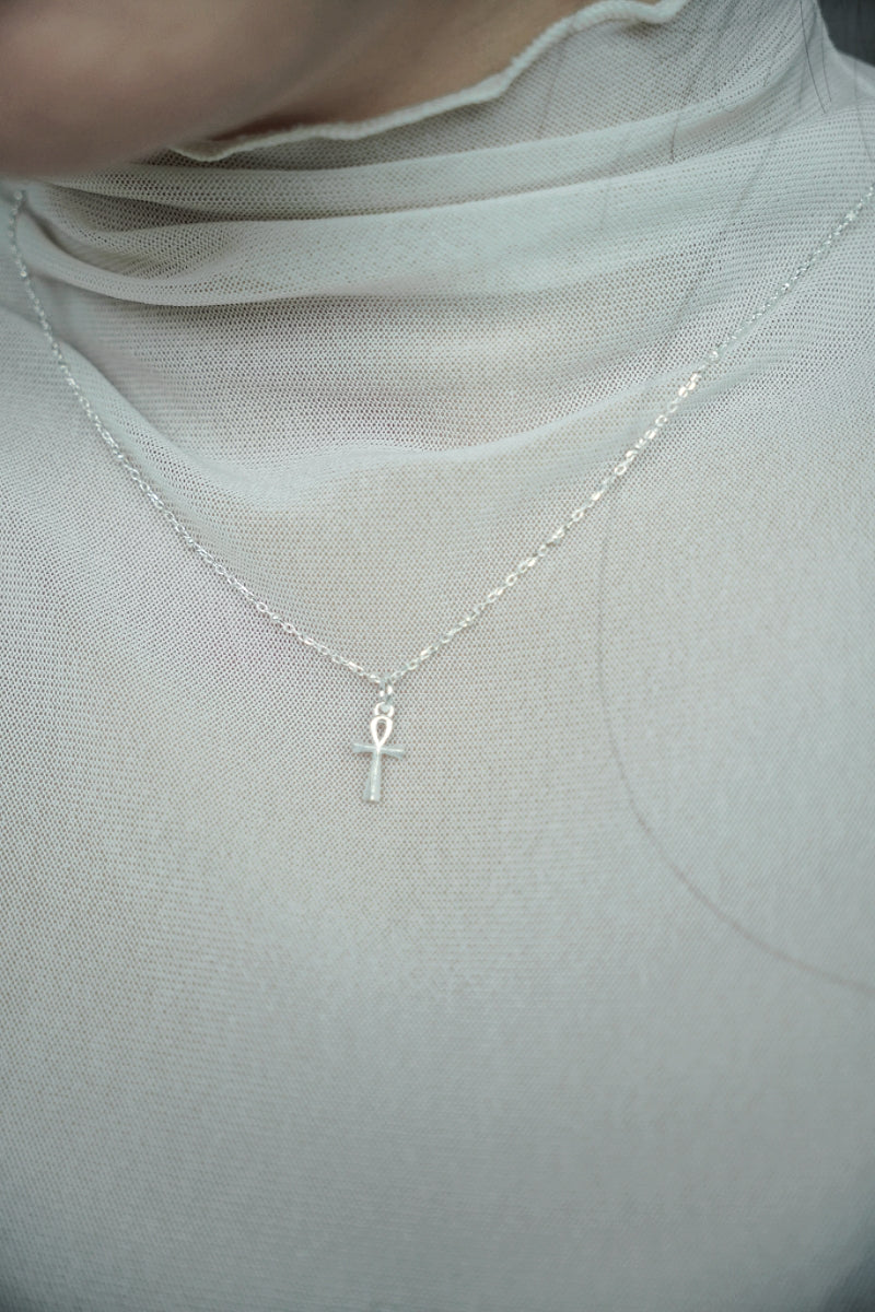 基督信仰系列-迷你安卡十字架項鍊