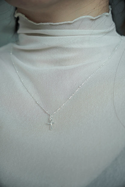 基督信仰系列-迷你安卡十字架項鍊