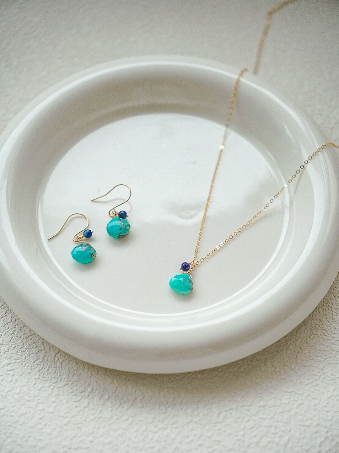 睡美人綠松石&青金石項鍊