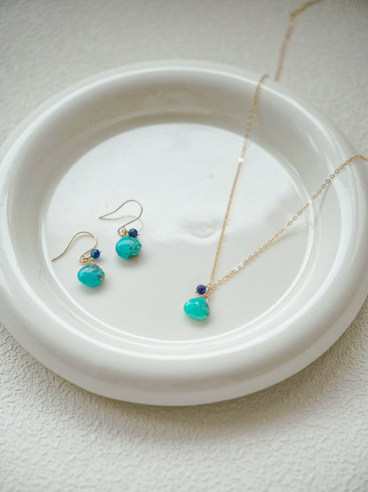 睡美人綠松石&青金石項鍊