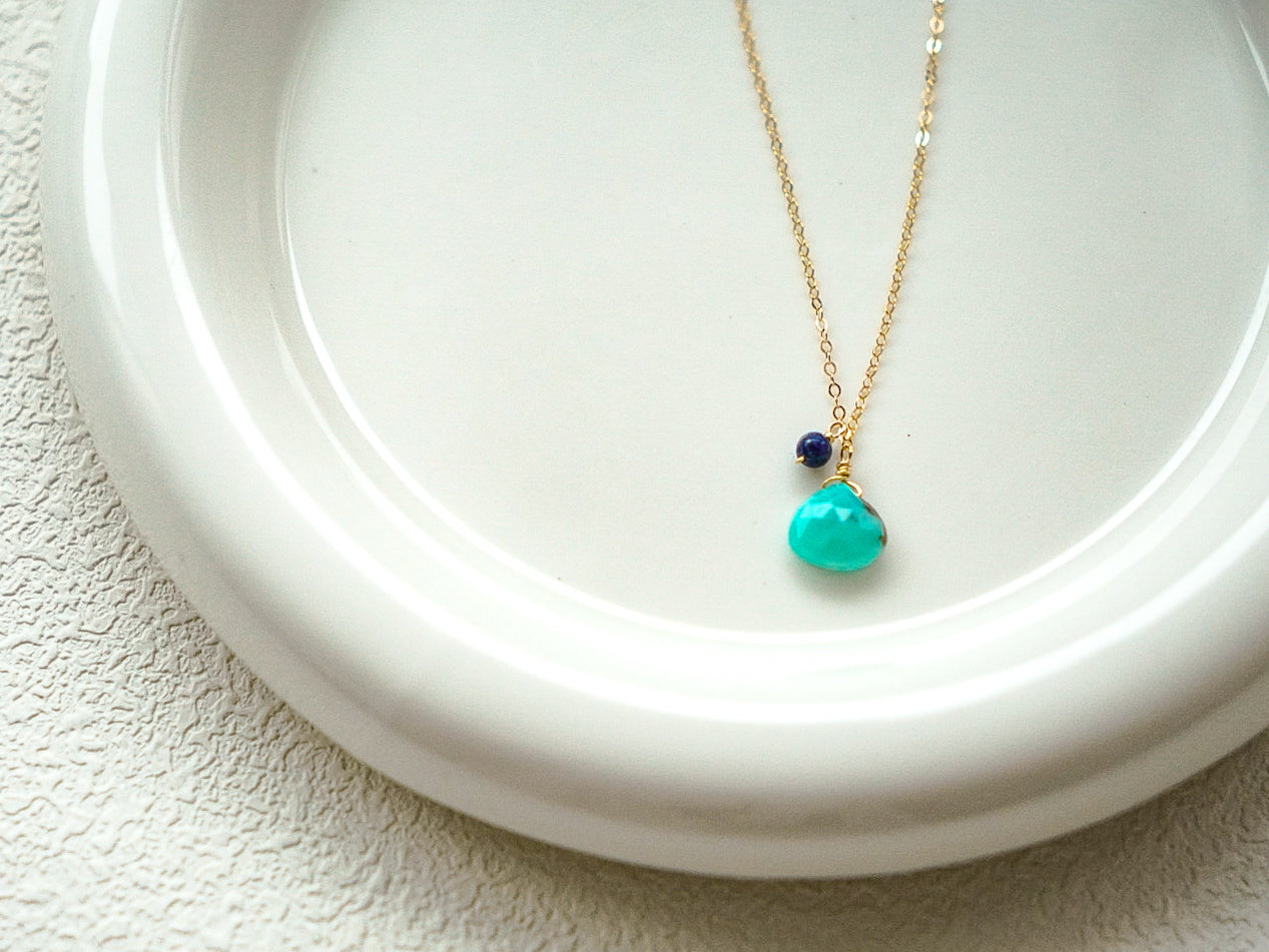 睡美人綠松石&青金石項鍊