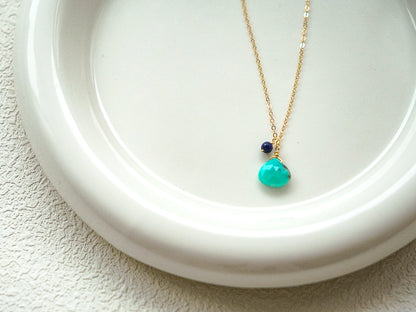 睡美人綠松石&青金石項鍊