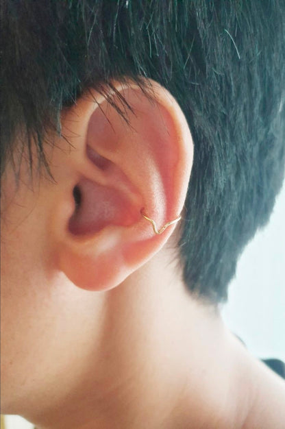 V形耳圈/耳骨夾