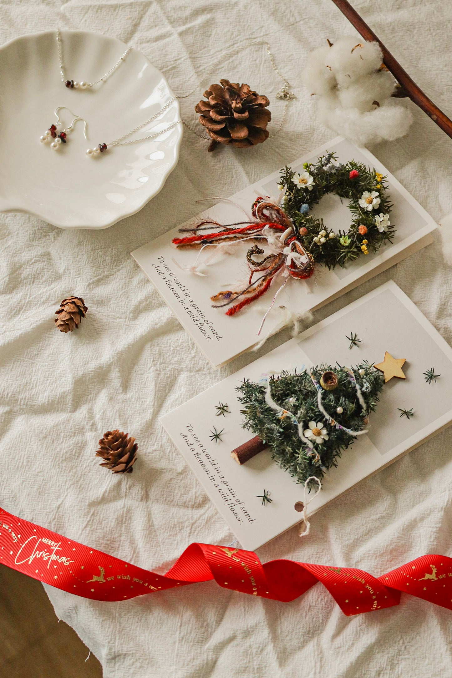 雪松聖誕 × 純銀飾品 - 佳節聯名禮組