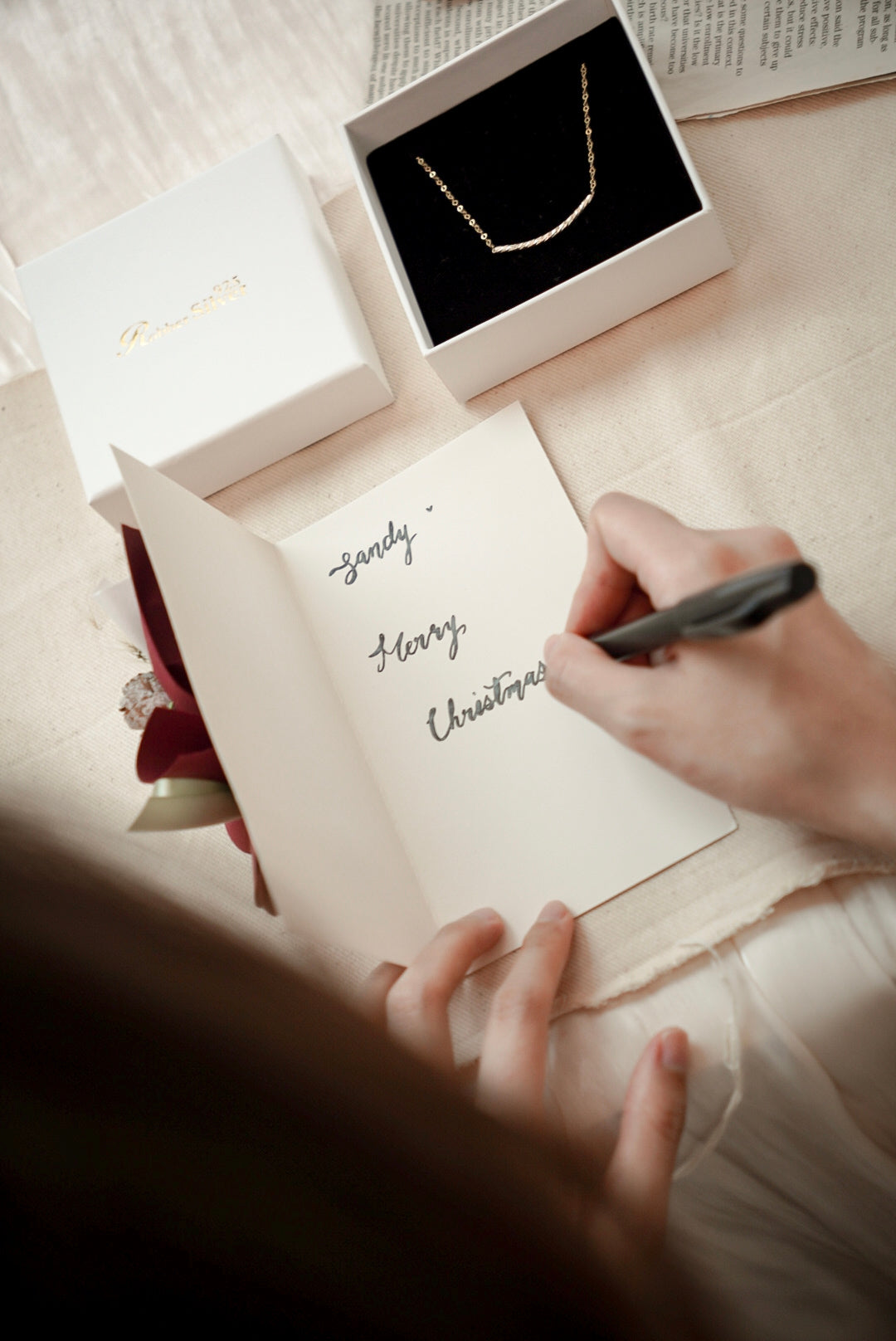 雪松聖誕 × 純銀飾品 - 佳節聯名禮組